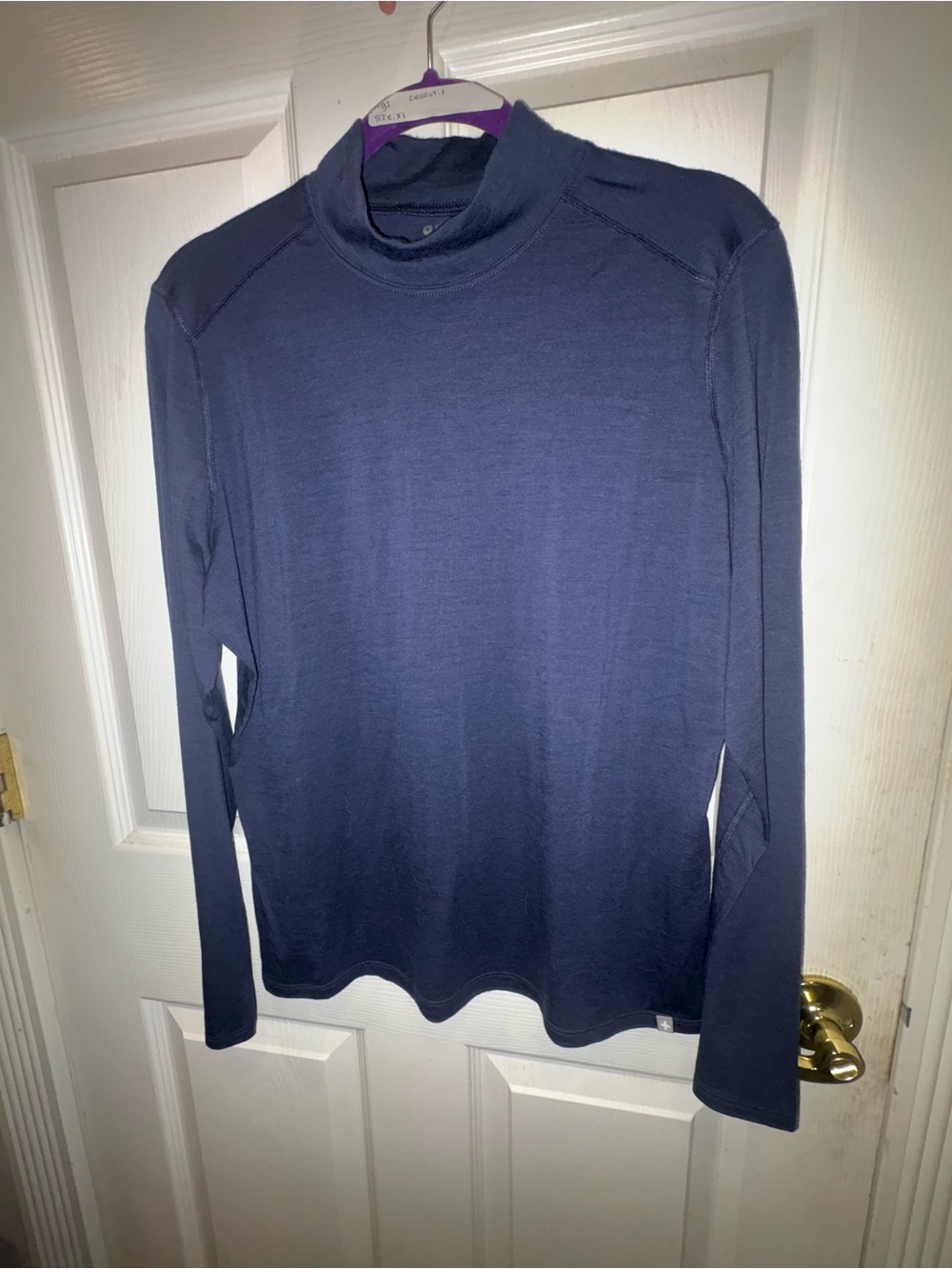 Figs Navy Turtleneck undershirt